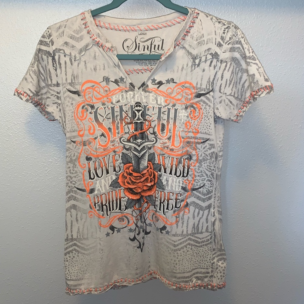 Affliction shirt